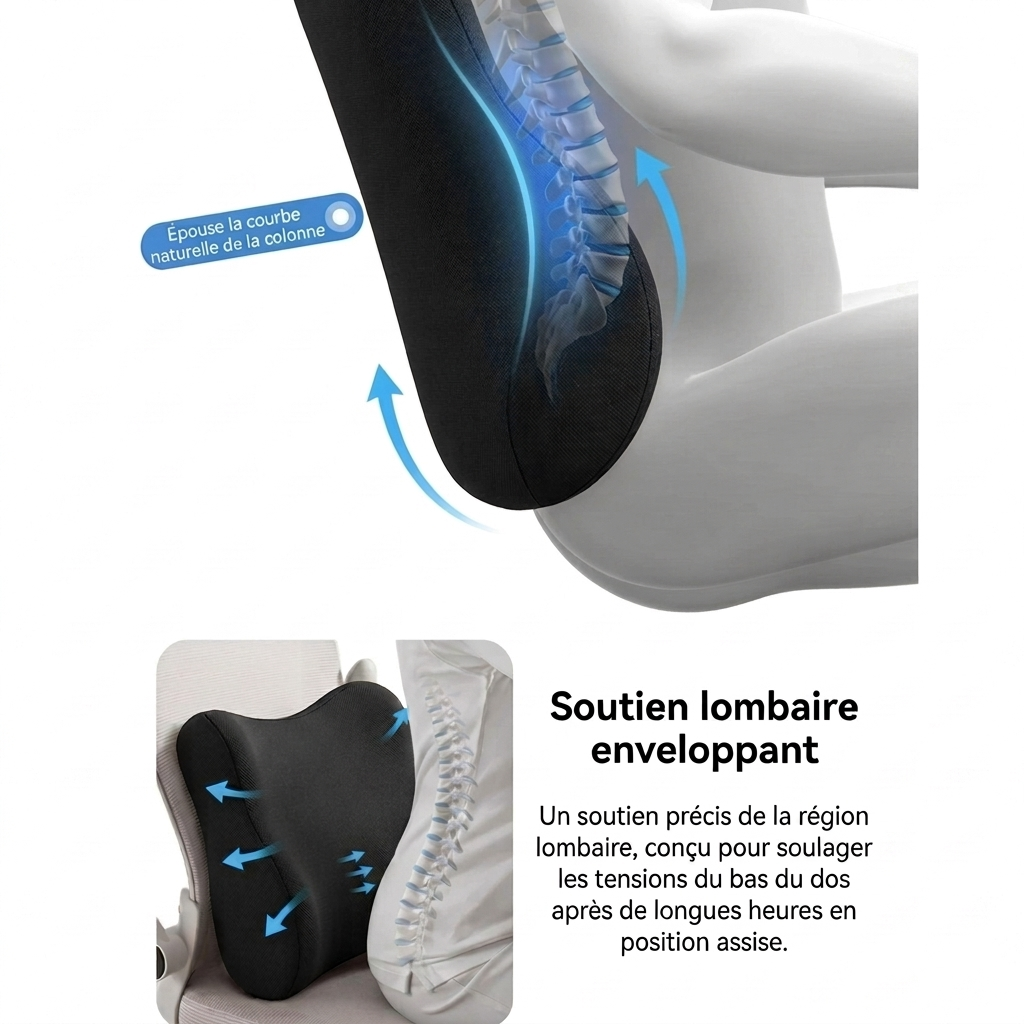 Coussin Coccyx & Lombaire · NEEFLY™